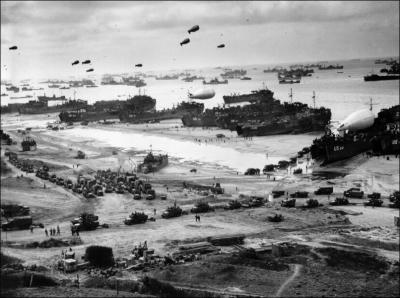 Durant quelle guerre mondiale se sont déroulés le débarquement et la bataille de Normandie ?