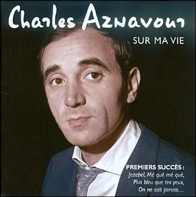 C'est Aznavour qui chantait :  Sur ma vie j'ai jur que mon coeur ne battrait jamais pour aucun autre coeur, et tout est perdu car il ne bat plus mais il pleure...