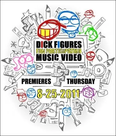 Comment s'appelle le clip vido officiel de Dick Figures ?