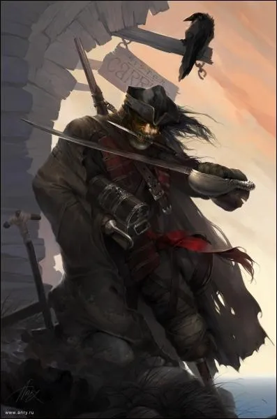 Quel personnage, invent de toutes pices, a une jambe de bois mais pas de crochet ?