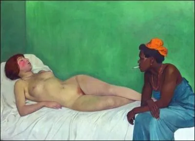 Qui a peint La blanche et la noire ?