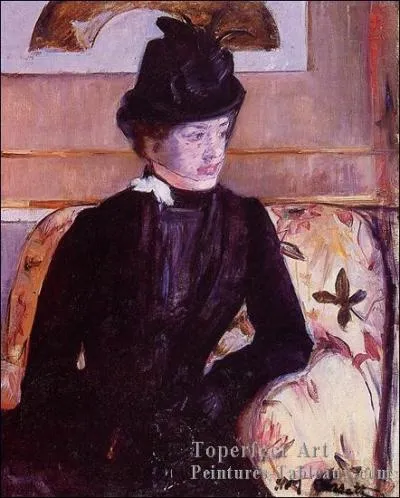 Qui a peint Fille au chapeau noir ?