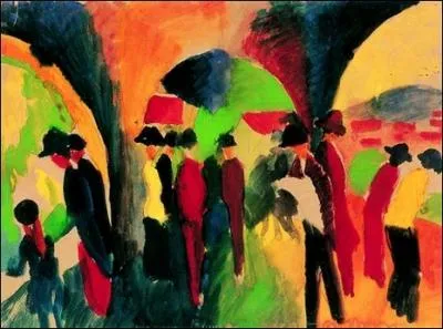 Est-ce Kirchner qui a peint Sous les arcades de Thoune ?