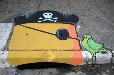 Photo pirate dans la rue !