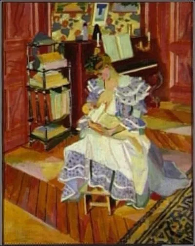 Femme allaitant son bb.