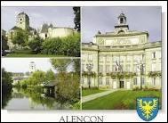 Je commence par une visite de la ville d'Alenon, o les habitants se nomment les ...
