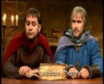 Connaissez-vous  le sixime sens  de ces deux compres... Comment s'appelle l'individu  gauche sur la photo ?