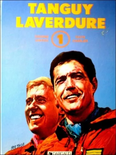 La srie des annes 60  Les chevaliers du ciel  est une adaptation de la bande dessine  Les aventures de Tanguy et Laverdure . De quelle couleur sont les cheveux de Laverdure ?