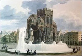 Qu'est-il arriv  l'lphant en cuivre de la place de la Bastille ?