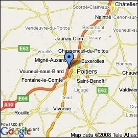 Sur quelle commune se trouve le Futuroscope ?