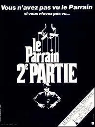 Marlon Brando a jou dans  Le Parrain, 2e partie .
