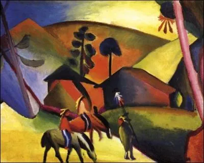 Indiens  cheval, 1911