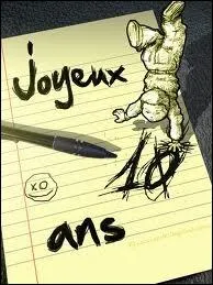 Renaud a chant  J'ai dix ans  :