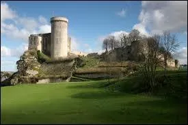 Associez Falaise et son chteau  sa rgion.