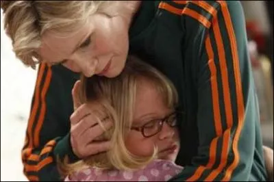 Quelle est la particularit de Becky Jackson, membre des pom-pom girls ?