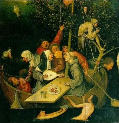 Quel peintre nerlandais a ralis vers 1500 ce tableau intitul  La Nef des Fous , visible au muse du Louvre ?