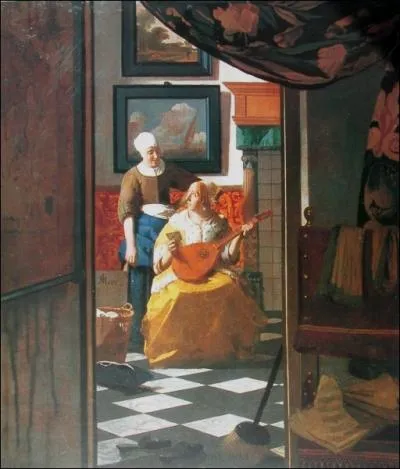 Qui a peint La lettre d'amour ?