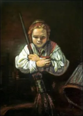 Qui a peint La petite fille au balai ?