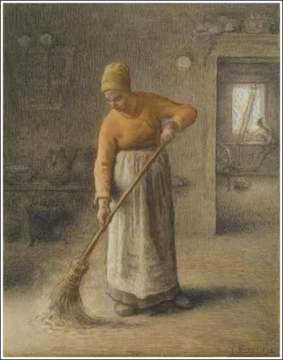 Qui a peint Paysanne balayant ?