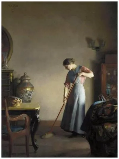 Qui a peint Femme balayant ?