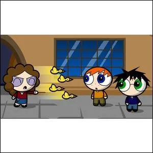 Hermione, Harry et Ron...
