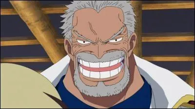 Qui est ce vice-amiral de la marine qui est le grand-pre de Luffy, le hros de l'histoire ?