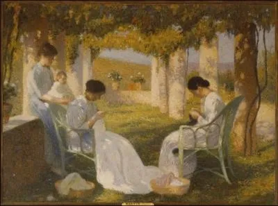 Qui a peint Les tricoteuses ?