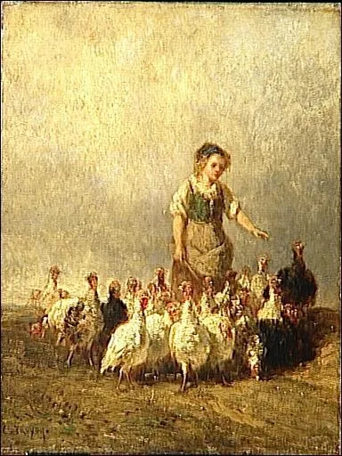 Qui a peint La gardeuse d'oies ?