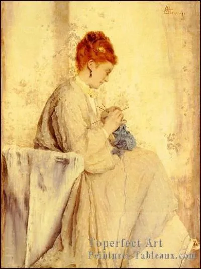 Qui a peint La tricoteuse ?