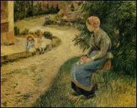 Qui a peintLa servante assise ?