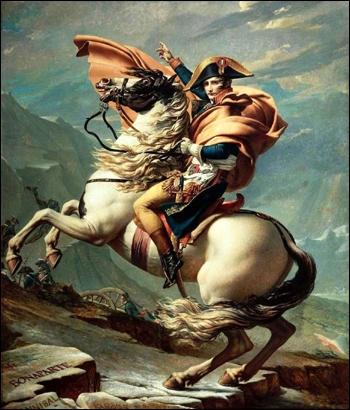 Empereur de 1804  1815, je sauve la Rvolution franaise, repousse les Autrichiens en Italie, part en gypte et je me bats pour la France en Europe. Je meurs  Sainte-Hlne, qui suis-je ?