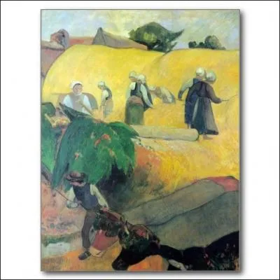 Qui a peint Rcolte en Bretagne ?