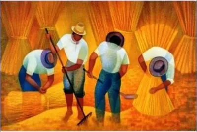 Qui a peint La moisson ?