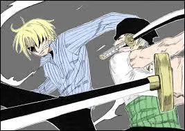 Avec quel personnage de l'quipage se bat-il souvent ?