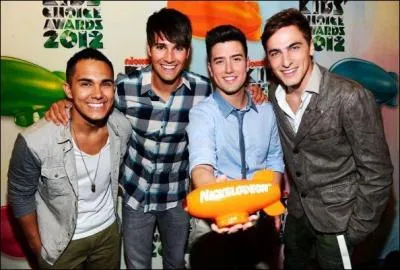 En quelle anne les Big Time Rush ont-ils gagn un prix aux Kids Choice Award ?