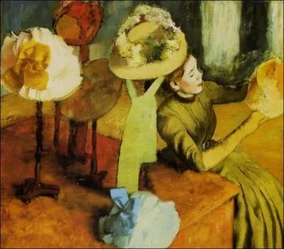 Qui a peint Chez la modiste ?