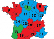 Quiz Les rgions en France (niveau 6me)