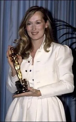 Meryl est bien sr plusieurs fois oscarise. Pour quel film obtint-elle son premier Oscar de la meilleure actrice ?