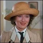 Il s'agit du film Out of Africa, dans lequel elle joue l'crivain Karen Blixen. A l'occasion de ce film, a-t-elle obtenu l'Oscar de la meilleure actrice ?