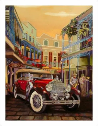 Mike Hill commença à peindre lorsqu'il était enfant et fit des études artistiques à Portland puis à San Francisco. Quel est le titre de son tableau ?