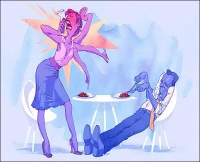 Le talentueux illustrateur brésilien Will Murai met en scène des ambiances très fortes avec un point de vue caustique. Je vous laisse deviner le titre de cette scène.