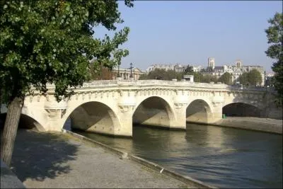 Malgr son nom il est le plus ancien pont existant de Paris. Il a t inscrit au patrimoine mondial de l'Unesco en 1991, avec l'ensemble des quais de la Seine  Paris.