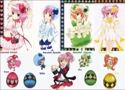 Combien Amu a-t-elle de Shugo Chara ?