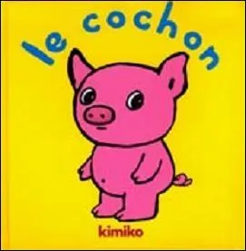 Voici l'histoire de  ...   le petit, petit cochon. Comme tous les cochons, il prend son bain de bon matin, et aprs il va jouer dans la boue !