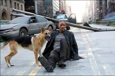 Film d'anticipation post-apocalyptique amricain sorti en 2007 de Francis Lawrence avec Will Smith :