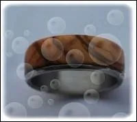 Quel bois a t utilis pour cette bague ?