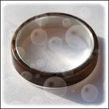 Quel bois a t utilis pour cette bague ?