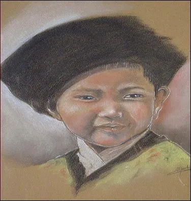 Est-il un descendant de Gengis Khan ? D'o, vous adresse-t-il ce fier sourire ?