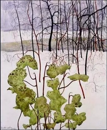 Paysage d'hiver, 1915