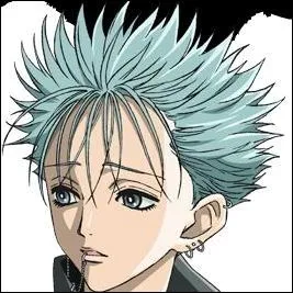 Quelle tait la couleur des cheveux de Shin avant qu'il ne les colore en bleu ?